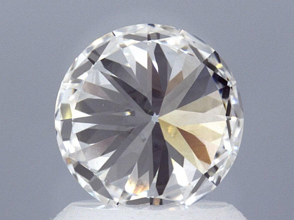 1.29 Carat Lab Created Round Brilliant Diamond Engagement Ring - Shape of Brilliant