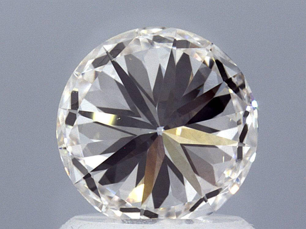 1.3 Carat Lab Created Round Brilliant Solitaire Engagement Ring - Shape of Brilliant