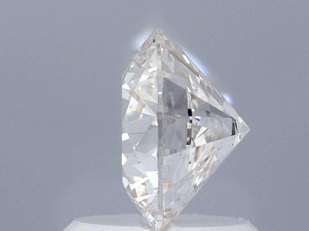 1.3 Carat Lab Created Round Brilliant Solitaire Engagement Ring - Shape of Brilliant