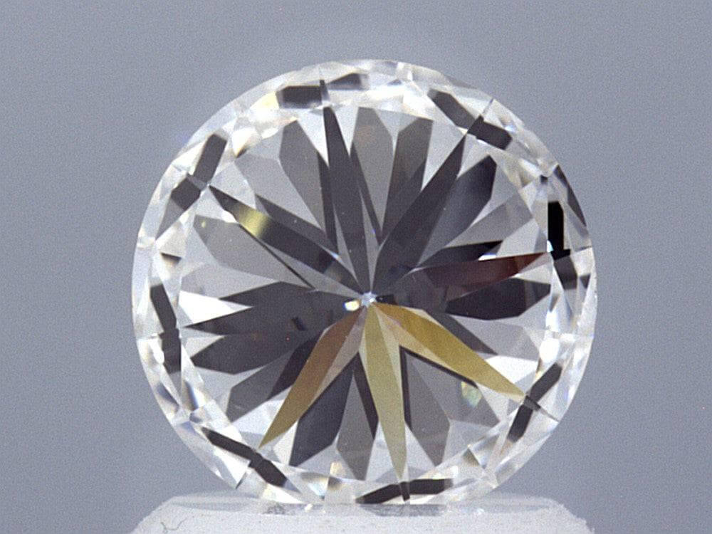 1.31 Carat Lab Created Round Brilliant Diamond Engagement Ring - Shape of Brilliant