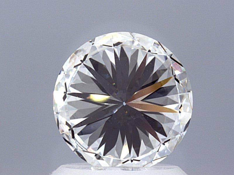 1.31 Carat Lab Created Diamond Ring - Shape of Brilliant
