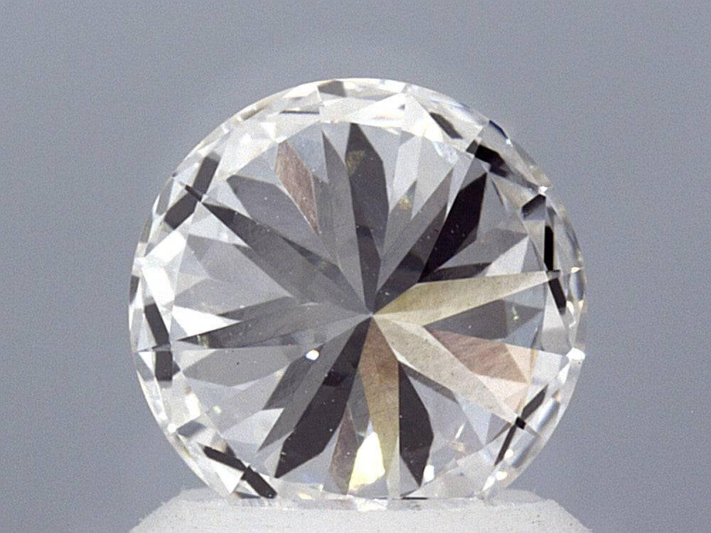 1.35 Carat Lab Created Round Brilliant Solitaire Engagement Ring - Shape of Brilliant