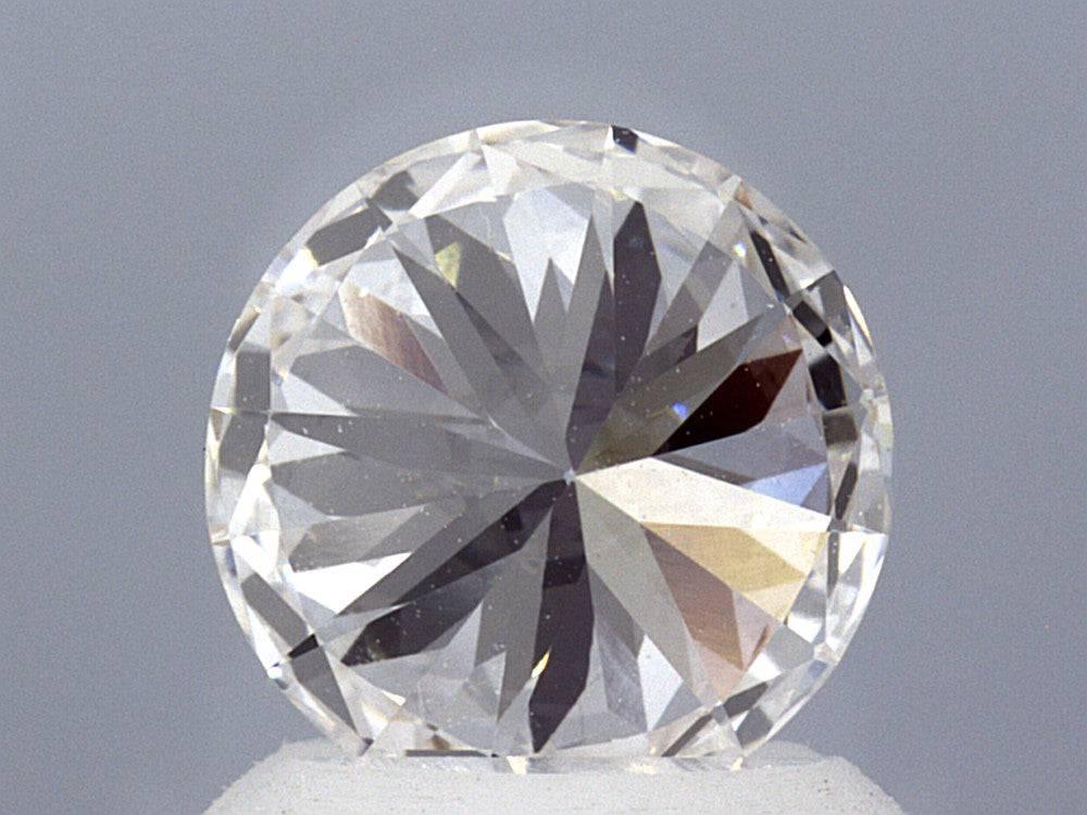 1.39 Carat Lab Created Round Brilliant Solitaire Engagement Ring - Shape of Brilliant