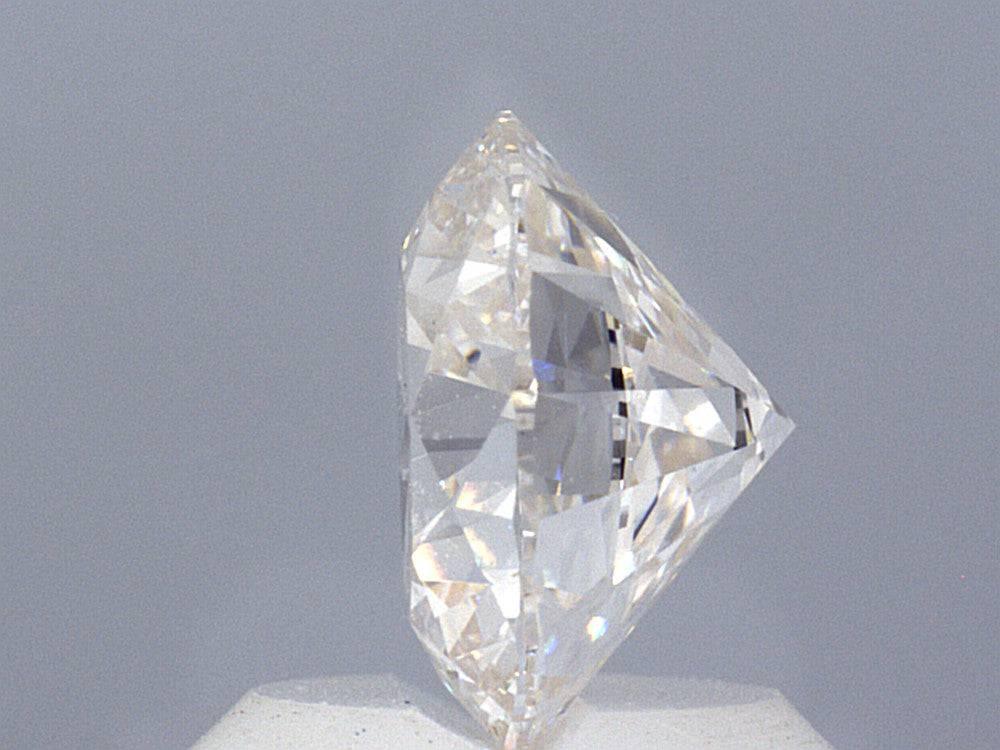 1.39 Carat Lab Created Round Brilliant Solitaire Engagement Ring - Shape of Brilliant