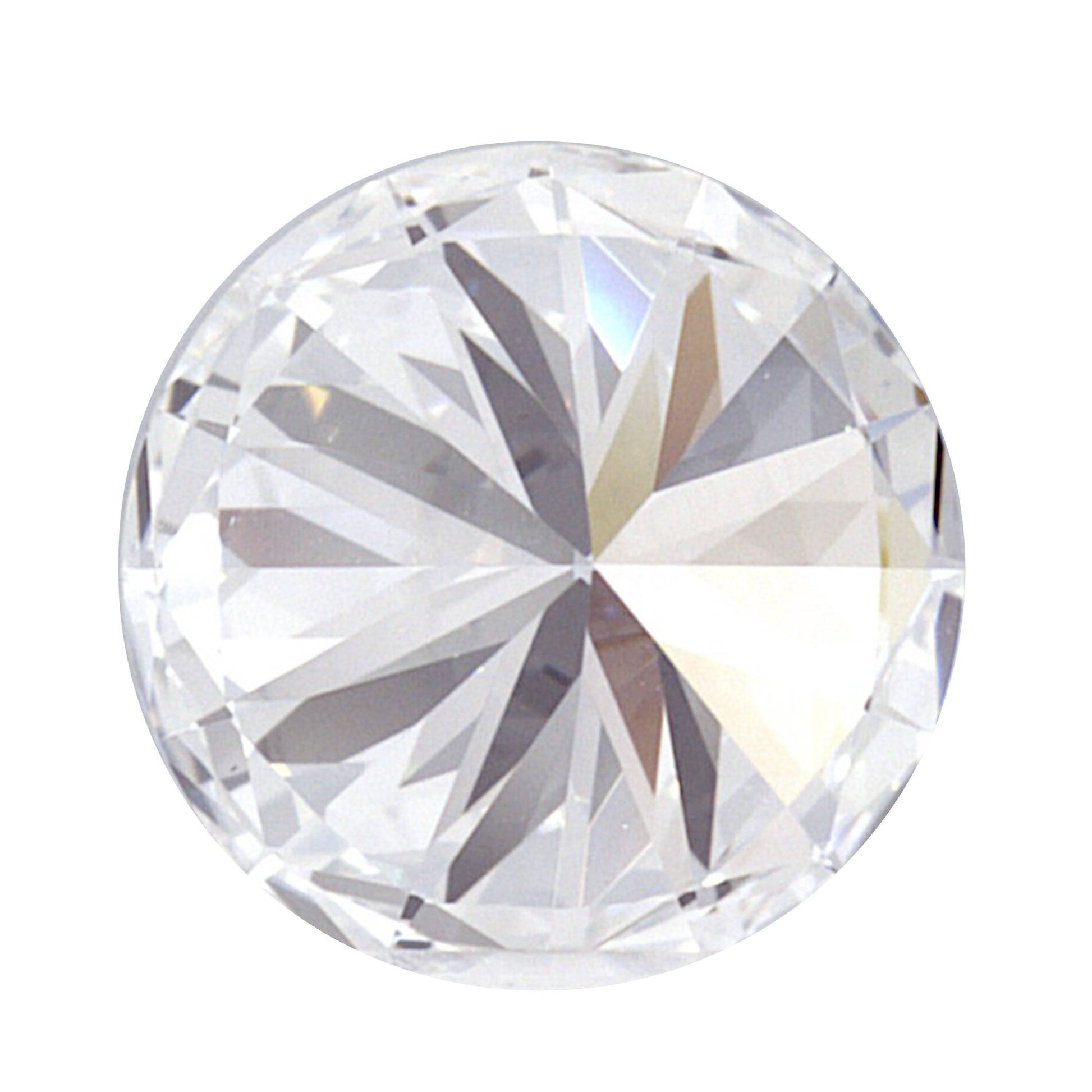 1.47 Carat White Gold Lab Created Diamond Engagement Ring - Shape of Brilliant