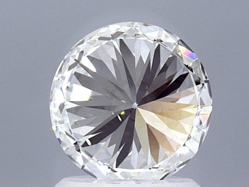 1.58 Carat Round Brilliant Lab Grown Diamond Solitaire Ring - Shape of Brilliant