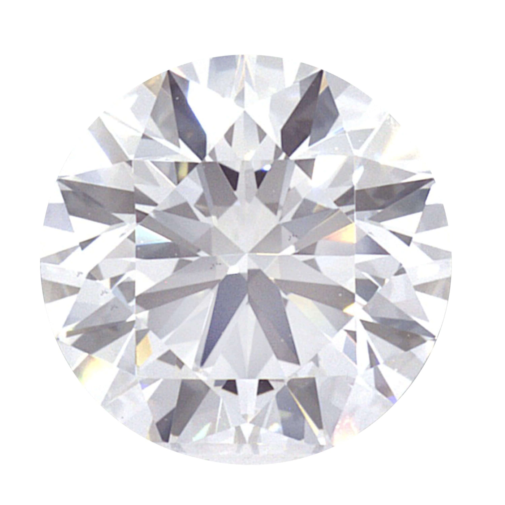 1.58 Carat White Gold Lab Diamond Cushion Halo Engagement Ring - Shape of Brilliant