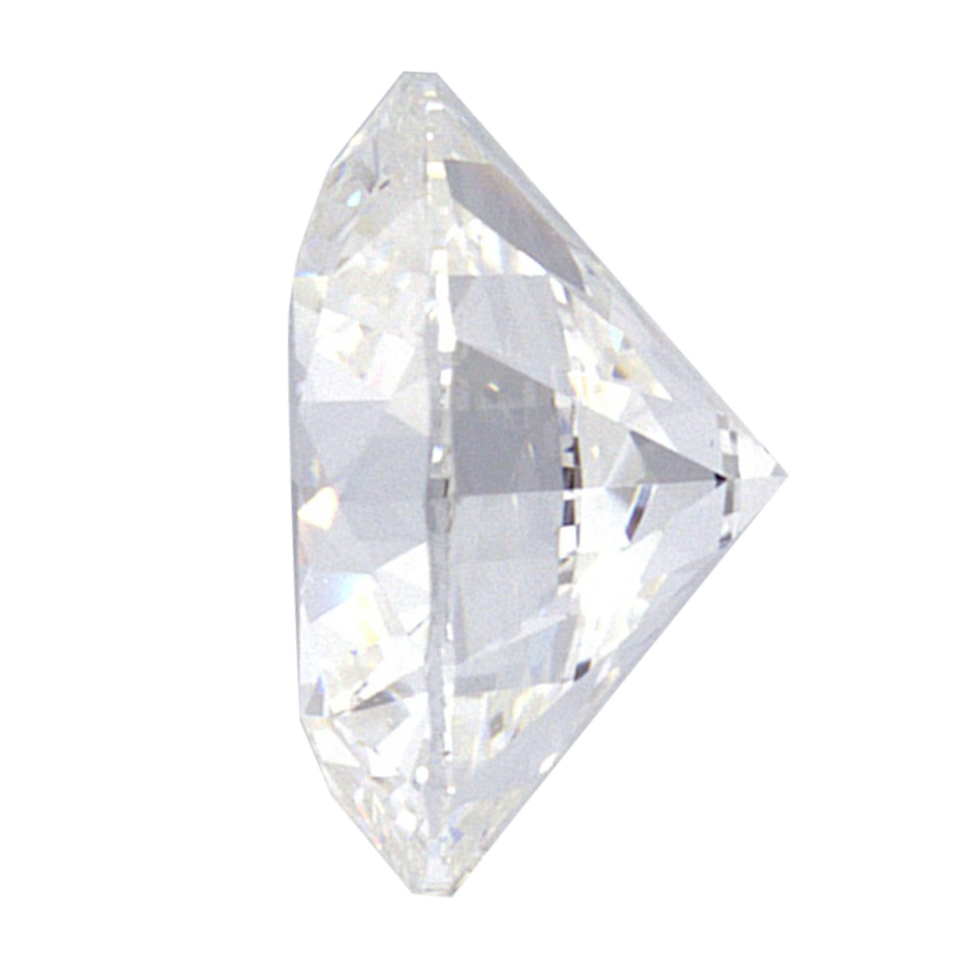 1.58 Carat White Gold Lab Diamond Cushion Halo Engagement Ring - Shape of Brilliant