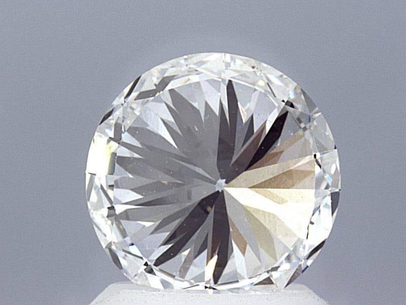 1.59 Carat Round Brilliant Lab Grown Diamond Solitaire Ring - Shape of Brilliant