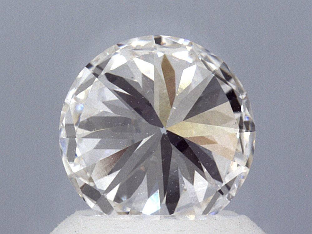 1.73 Carat White Gold Lab Created Diamond Engagement Ring - Shape of Brilliant