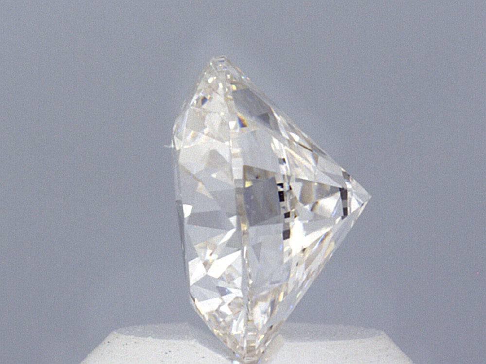 1.73 Carat White Gold Lab Created Diamond Engagement Ring - Shape of Brilliant