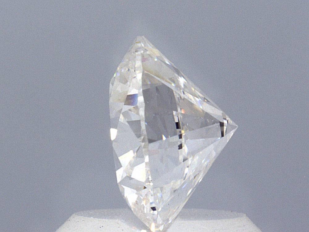 1.74 Carat White Gold Lab Created Diamond Engagement Ring - Shape of Brilliant