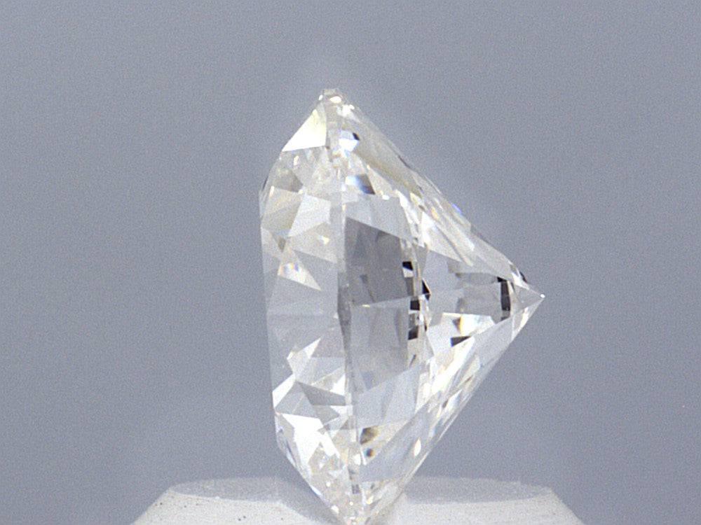 1.81 Carat White Gold Lab Created Diamond Engagement Ring - Shape of Brilliant