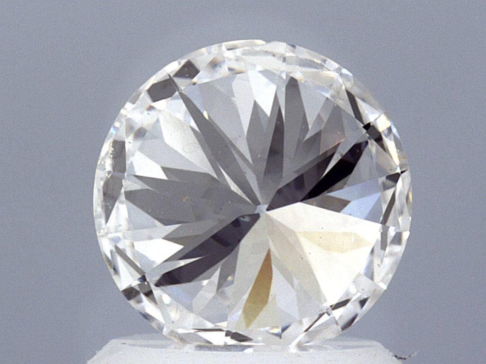 1.87 Carat White Gold Lab Created Diamond Engagement Ring - Shape of Brilliant