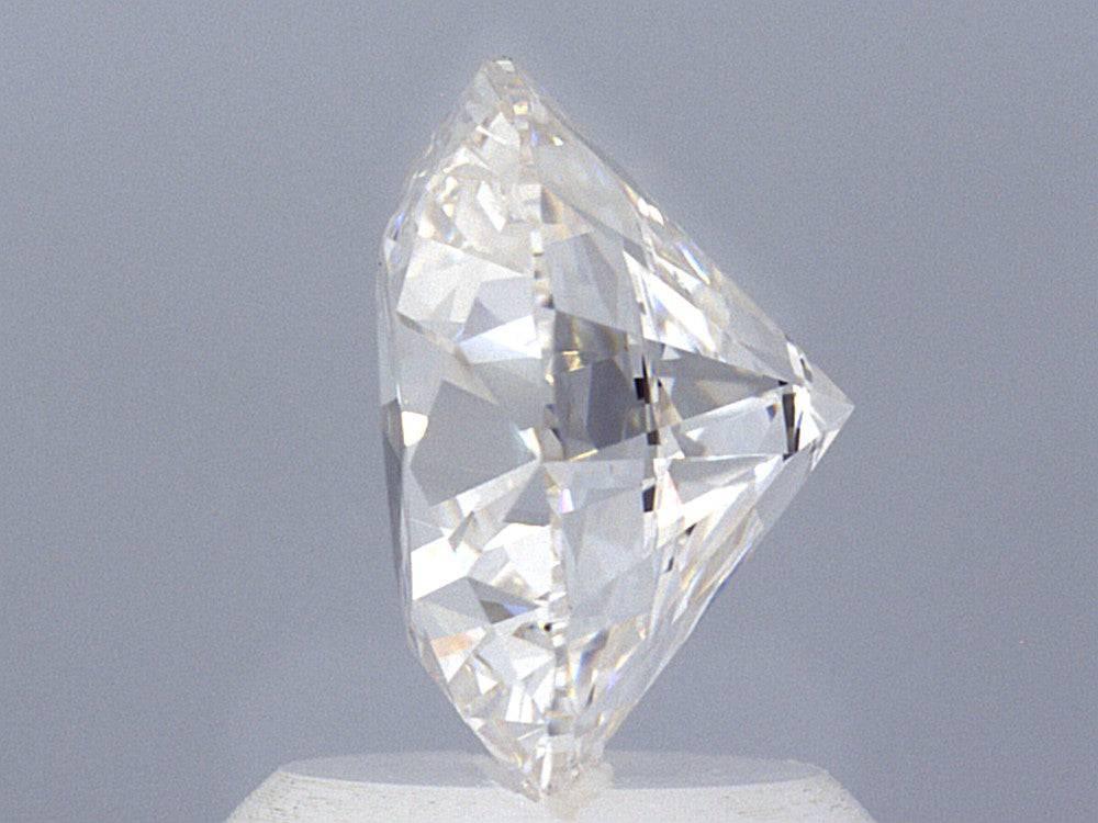 2.01 Carat Round Brilliant Lab Created Diamond Ring - Shape of Brilliant