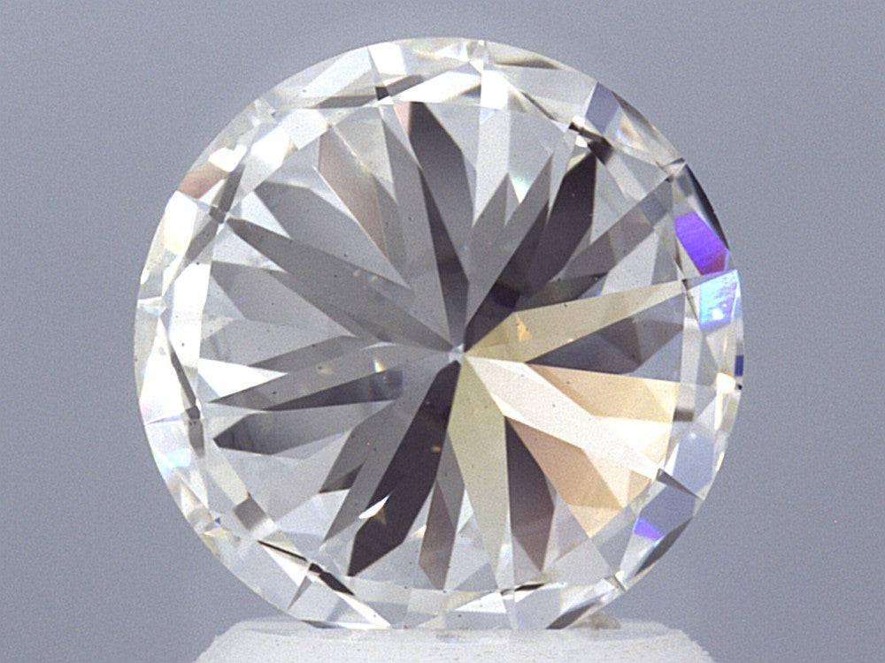 2.02 Carat Ideal Round Brilliant Lab Diamond Solitaire Engagement Ring - Shape of Brilliant