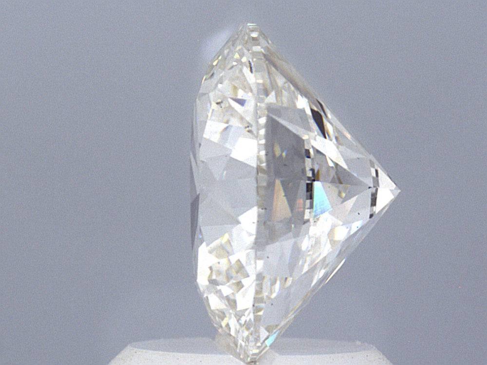 2.02 Carat Ideal Round Brilliant Lab Diamond Solitaire Engagement Ring - Shape of Brilliant