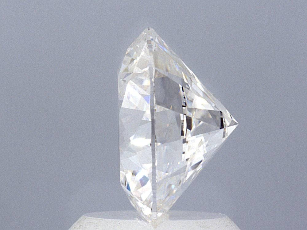 2.02 Carat Round Brilliant Lab Created Diamond Ring - Shape of Brilliant