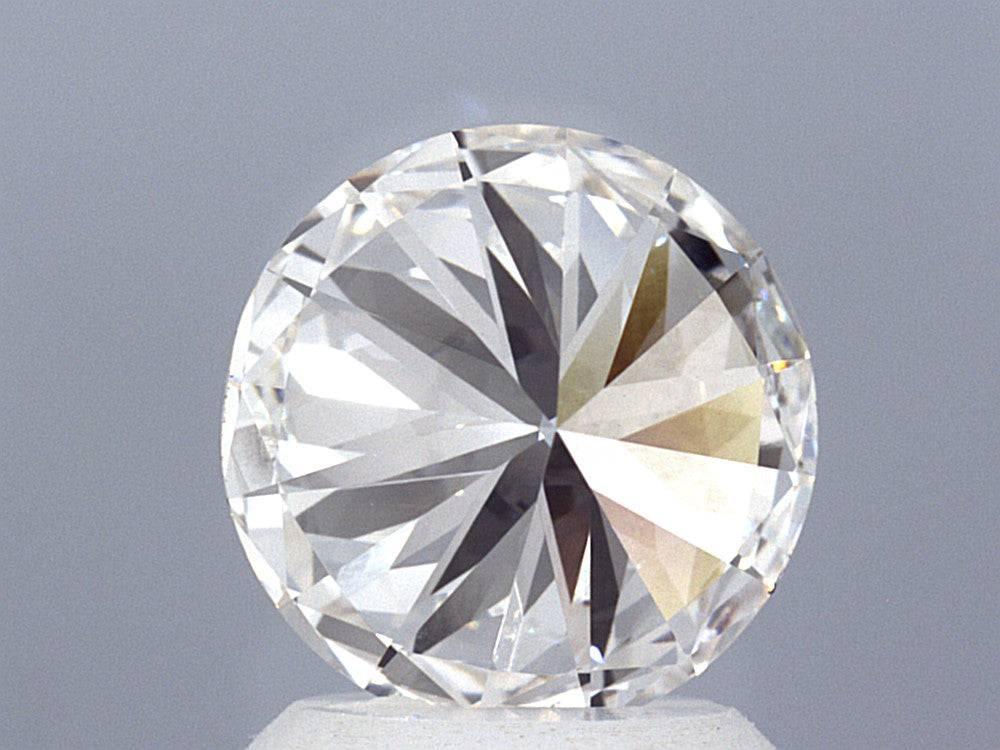 2.02 Carat Round Brilliant Lab Diamond Engagement Ring - Shape of Brilliant
