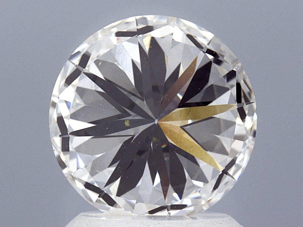 2.02 Carat Round Brilliant Lab Diamond Engagement Ring - Shape of Brilliant
