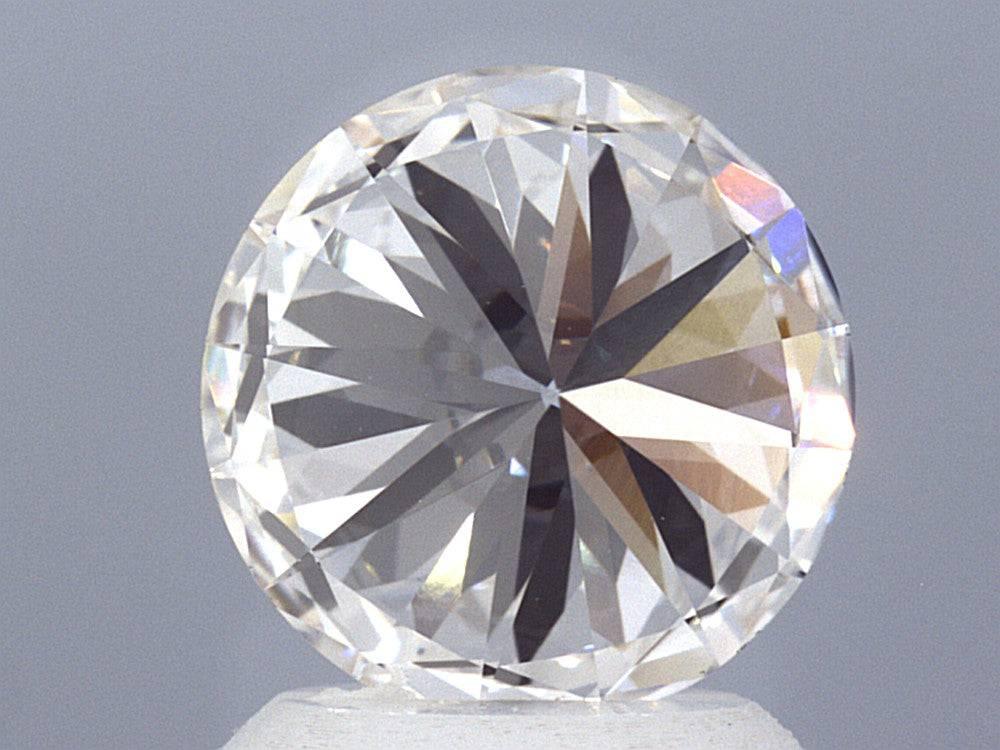 2.02 Carat Round Brilliant Lab Diamond Engagement Ring - Shape of Brilliant