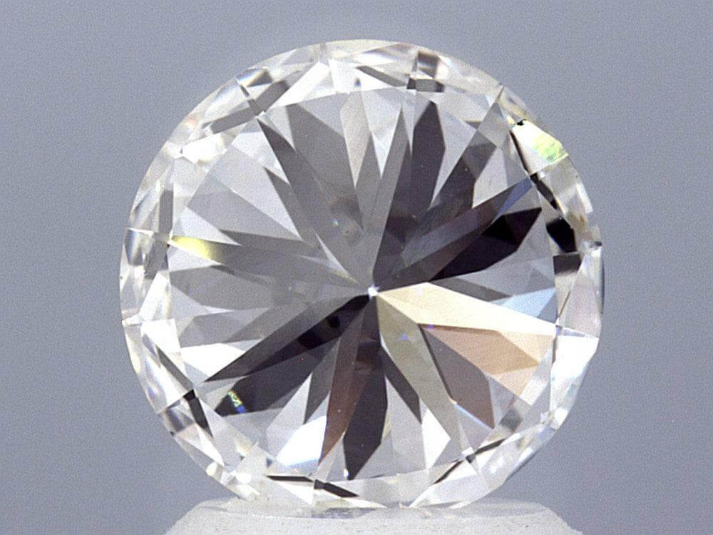 2.02 Carat Round Brilliant Lab Diamond Engagement Ring - Shape of Brilliant