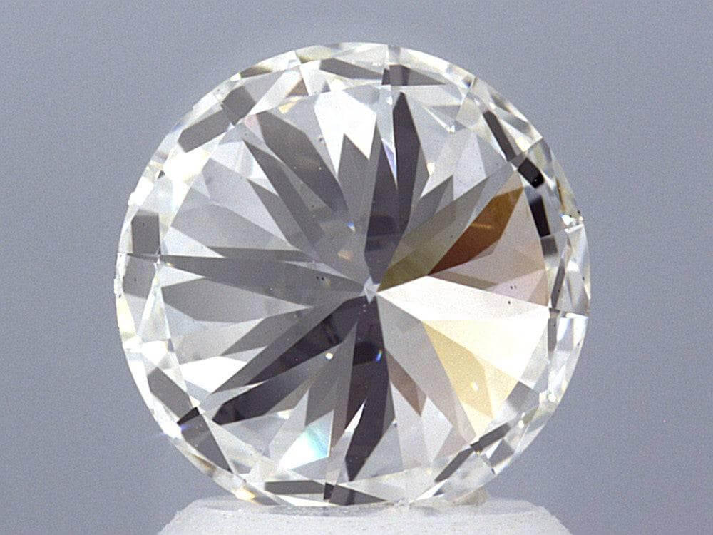 2.03 Carat Ideal Round Brilliant Lab Diamond Solitaire Engagement Ring - Shape of Brilliant