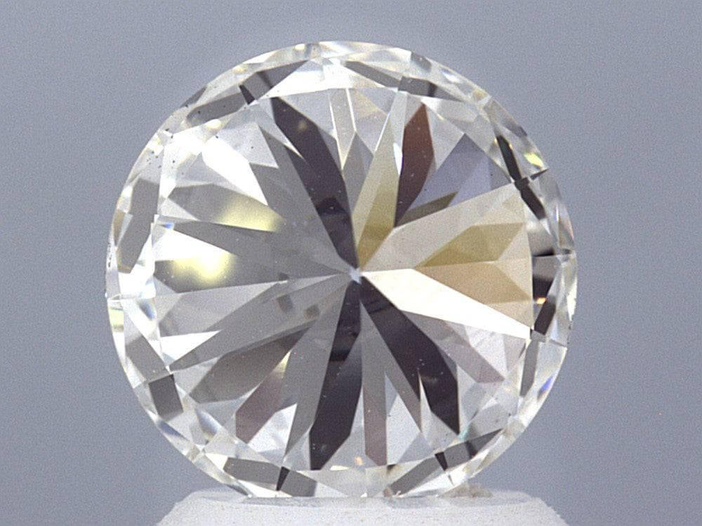 2.03 Carat Ideal Round Brilliant Lab Grown Diamond Solitaire Ring - Shape of Brilliant