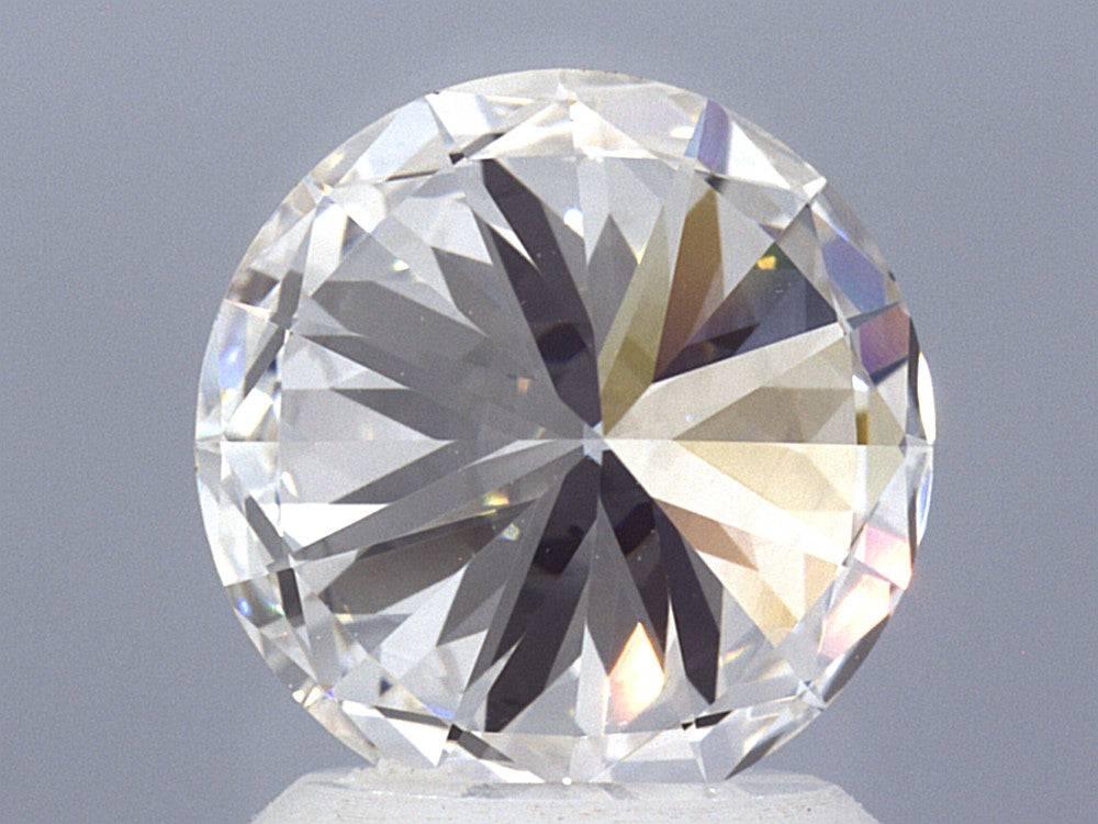 2.04 Carat Round Brilliant Lab Diamond Engagement Ring - Shape of Brilliant