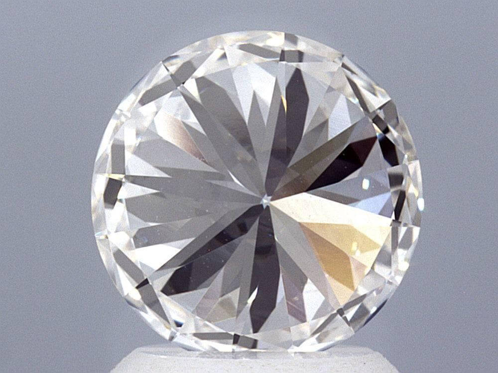 2.05 Carat Round Brilliant Lab Created Diamond Ring - Shape of Brilliant