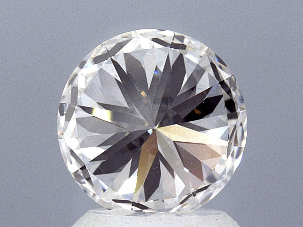2.06 Carat Round Brilliant Lab Grown Diamond Ring - Shape of Brilliant