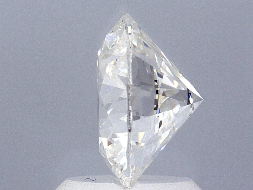 2.07 Carat Ideal Round Brilliant Lab Grown Diamond Solitaire Ring - Shape of Brilliant