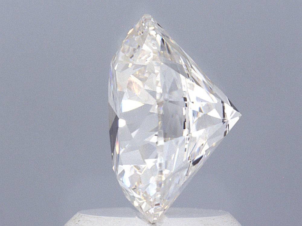 2.07 Carat Round Brilliant Lab Created Diamond Ring - Shape of Brilliant