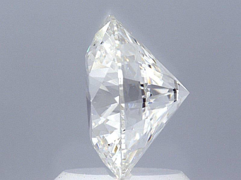 2.07 Carat Lab Created Diamond Engagement Ring - Shape of Brilliant