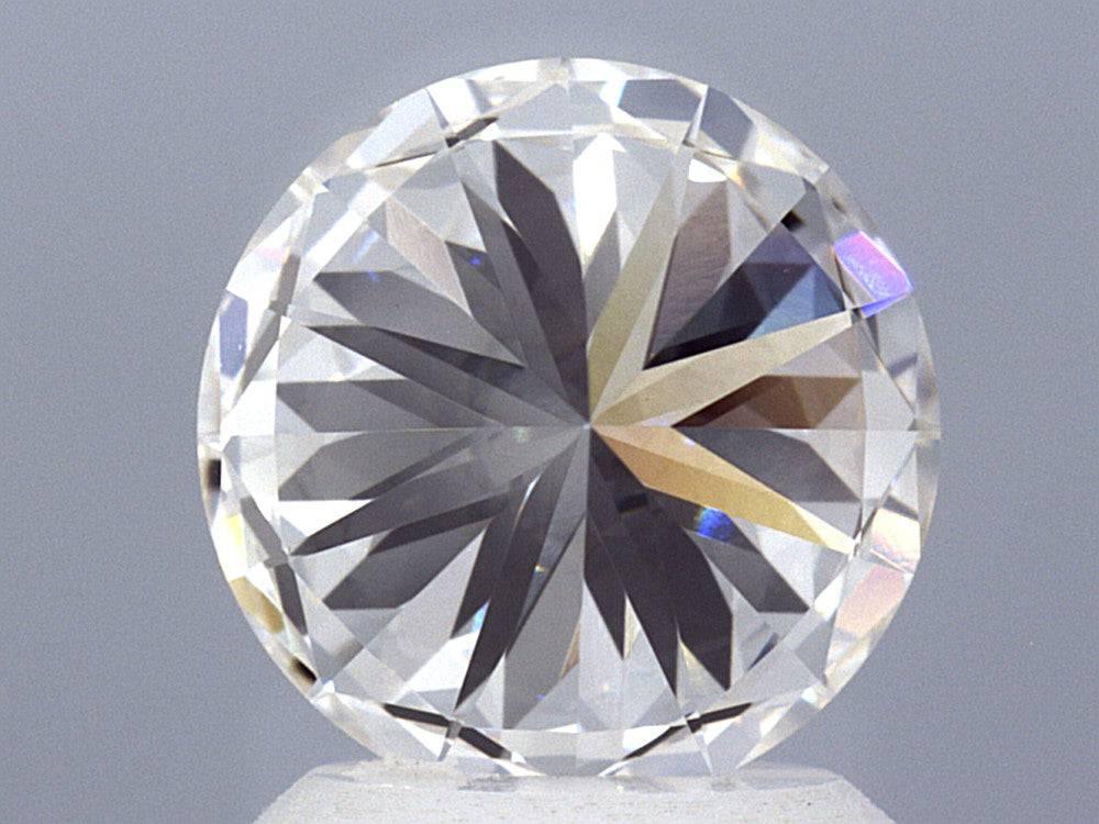 2.07 Carat Round Brilliant Lab Diamond Engagement Ring - Shape of Brilliant