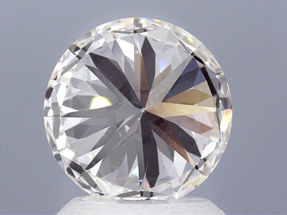 2.08 Carat Round Brilliant Lab Diamond Engagement Ring - Shape of Brilliant