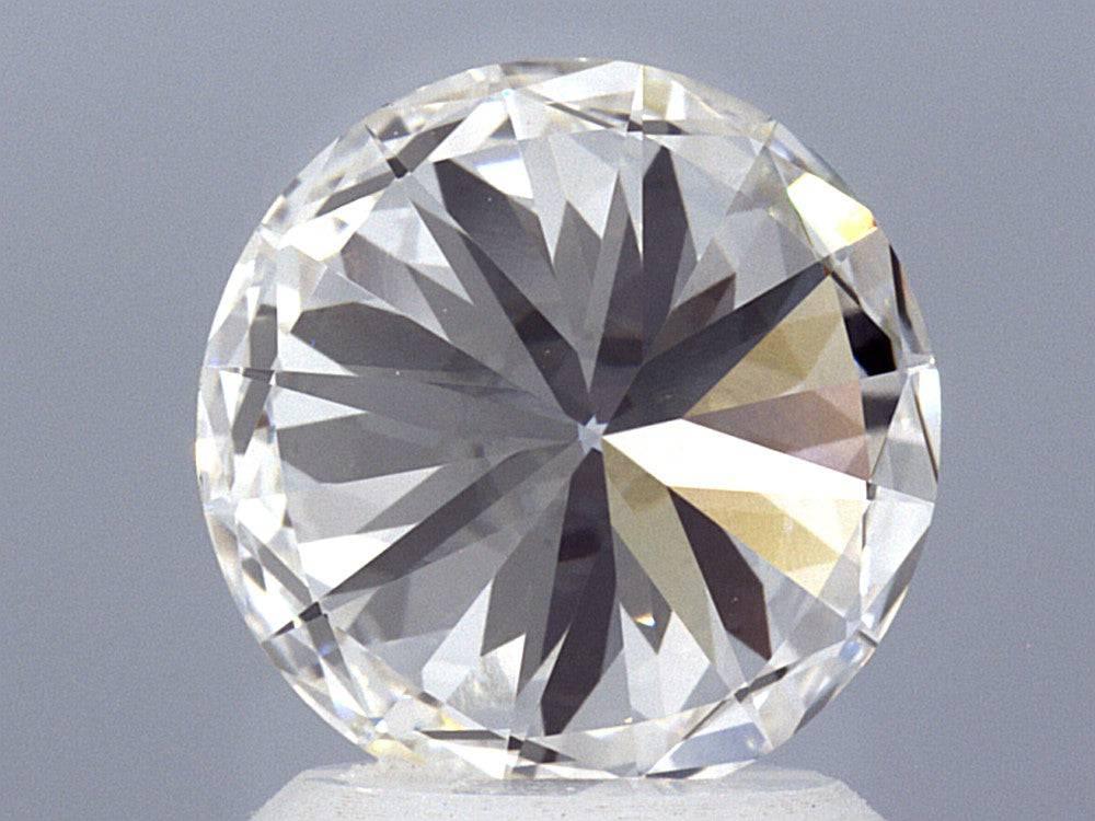 2.08 Carat Round Brilliant Lab Diamond Engagement Ring - Shape of Brilliant