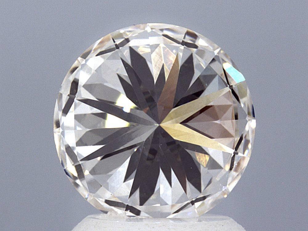 2.08 Carat Round Brilliant Lab Diamond Engagement Ring - Shape of Brilliant