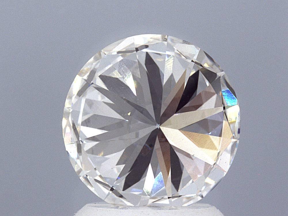 2.09 Carat Ideal Round Brilliant Lab Diamond Solitaire Engagement Ring - Shape of Brilliant