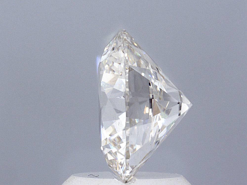 2.09 Carat Ideal Round Brilliant Lab Diamond Solitaire Engagement Ring - Shape of Brilliant