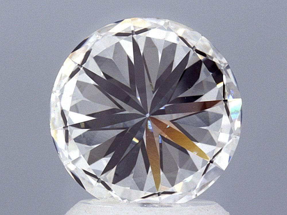 2.09 Carat Round Brilliant Lab Diamond Engagement Ring - Shape of Brilliant