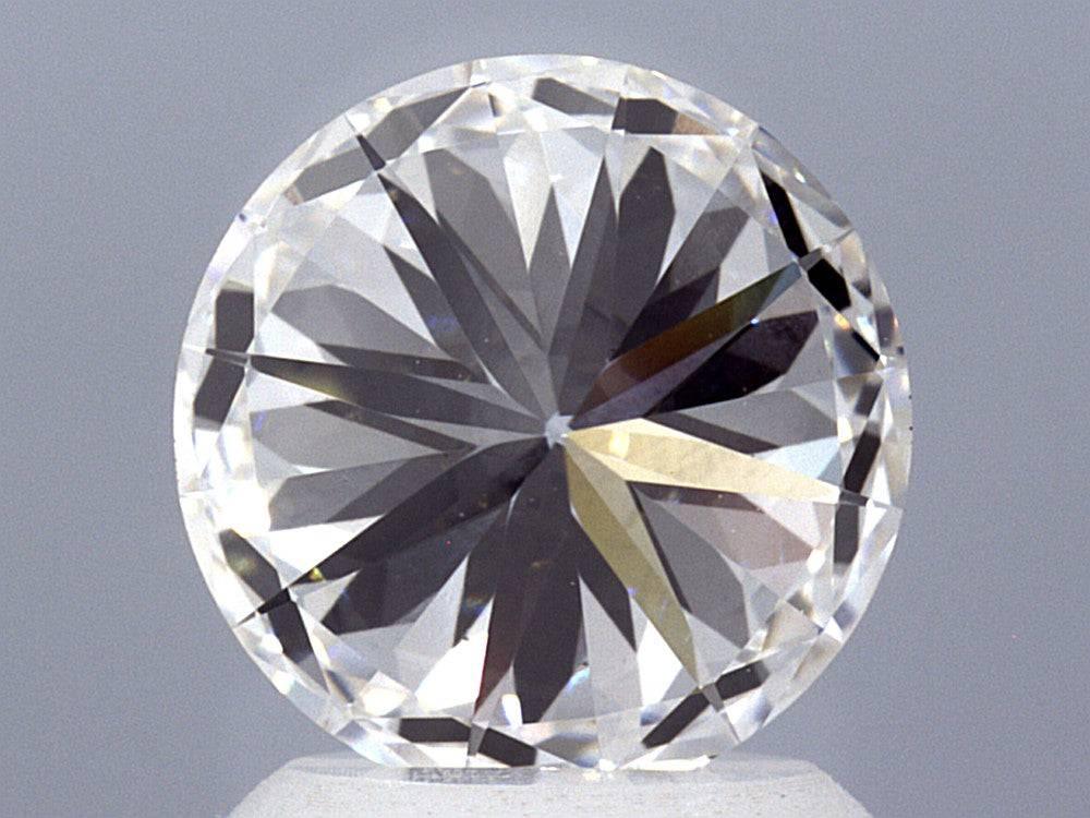 2.1 Carat Round Brilliant Lab Diamond Engagement Ring - Shape of Brilliant