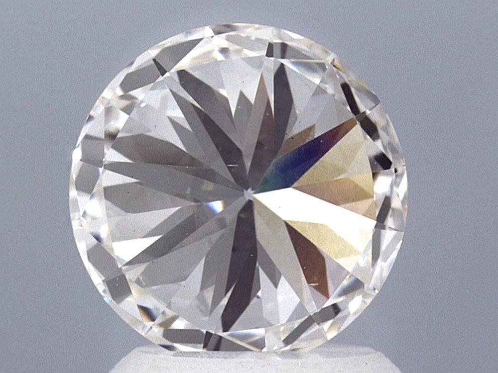 2.1 Carat Round Brilliant Lab Diamond Engagement Ring - Shape of Brilliant