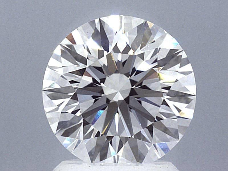 2.1 Carat Lab Grown Diamond Engagement Ring - Shape of Brilliant