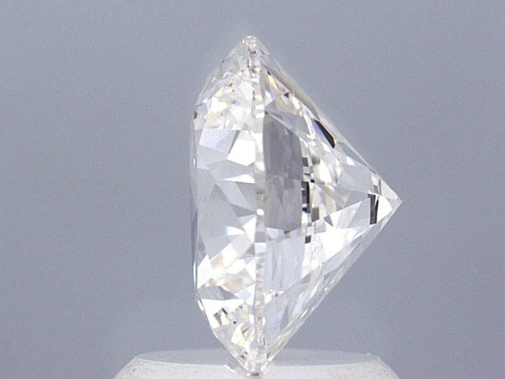 2.11 Carat Round Brilliant Lab Created Diamond Ring - Shape of Brilliant