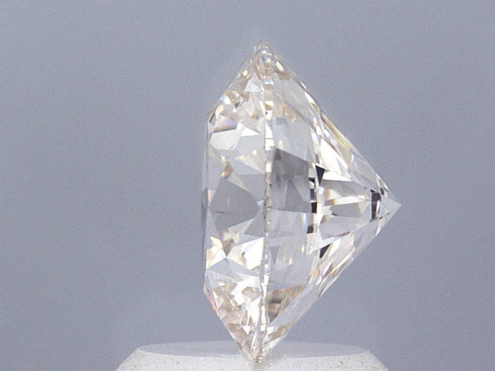 2.13 Carat Round Brilliant Lab Created Diamond Ring - Shape of Brilliant