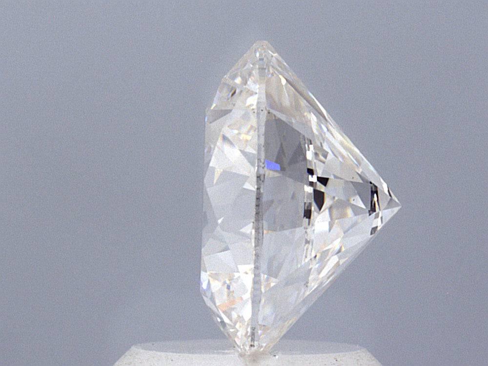 2.13 Carat Round Brilliant Lab Diamond Engagement Ring - Shape of Brilliant