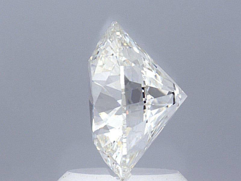 2.15 Carat Round Lab Grown Diamond Ring - Shape of Brilliant