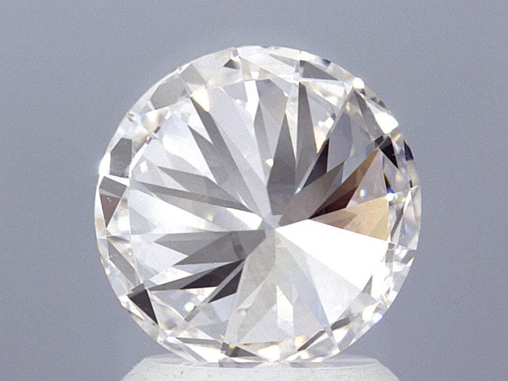 2.19 Carat Round Brilliant Lab Diamond Engagement Ring - Shape of Brilliant