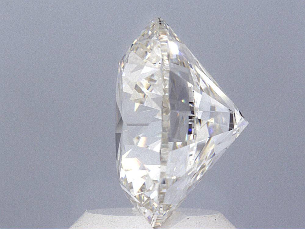 3.01 Carat Ideal Round Brilliant Lab Diamond Engagement Ring - Shape of Brilliant